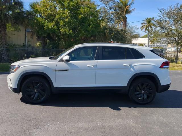 used 2022 Volkswagen Atlas Cross Sport car, priced at $25,986