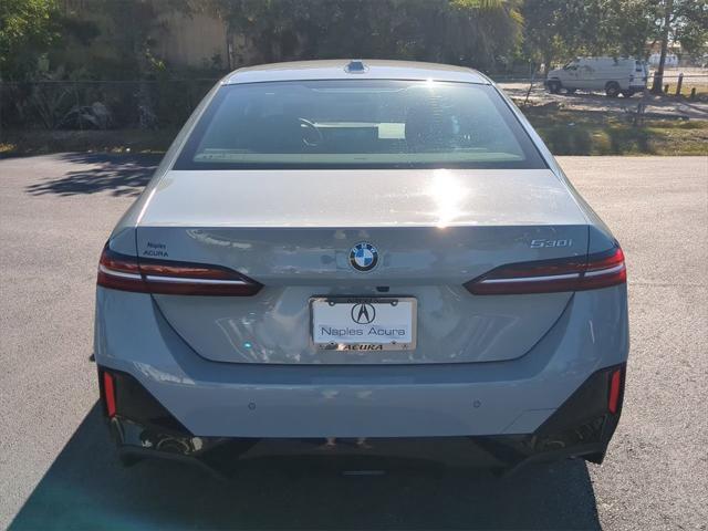 used 2025 BMW 530 car, priced at $57,856