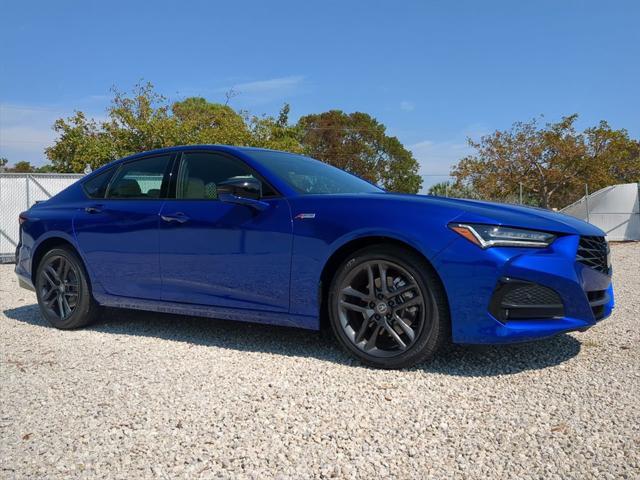 new 2025 Acura TLX car, priced at $52,195