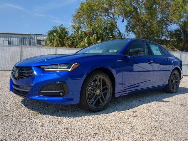 new 2025 Acura TLX car, priced at $52,195