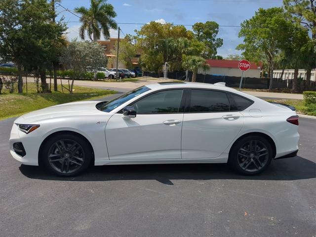 used 2024 Acura TLX car, priced at $43,343