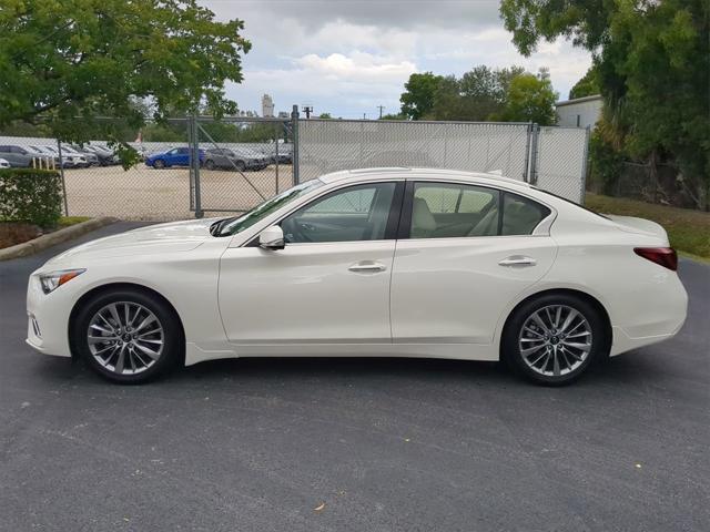 used 2022 INFINITI Q50 car, priced at $30,997