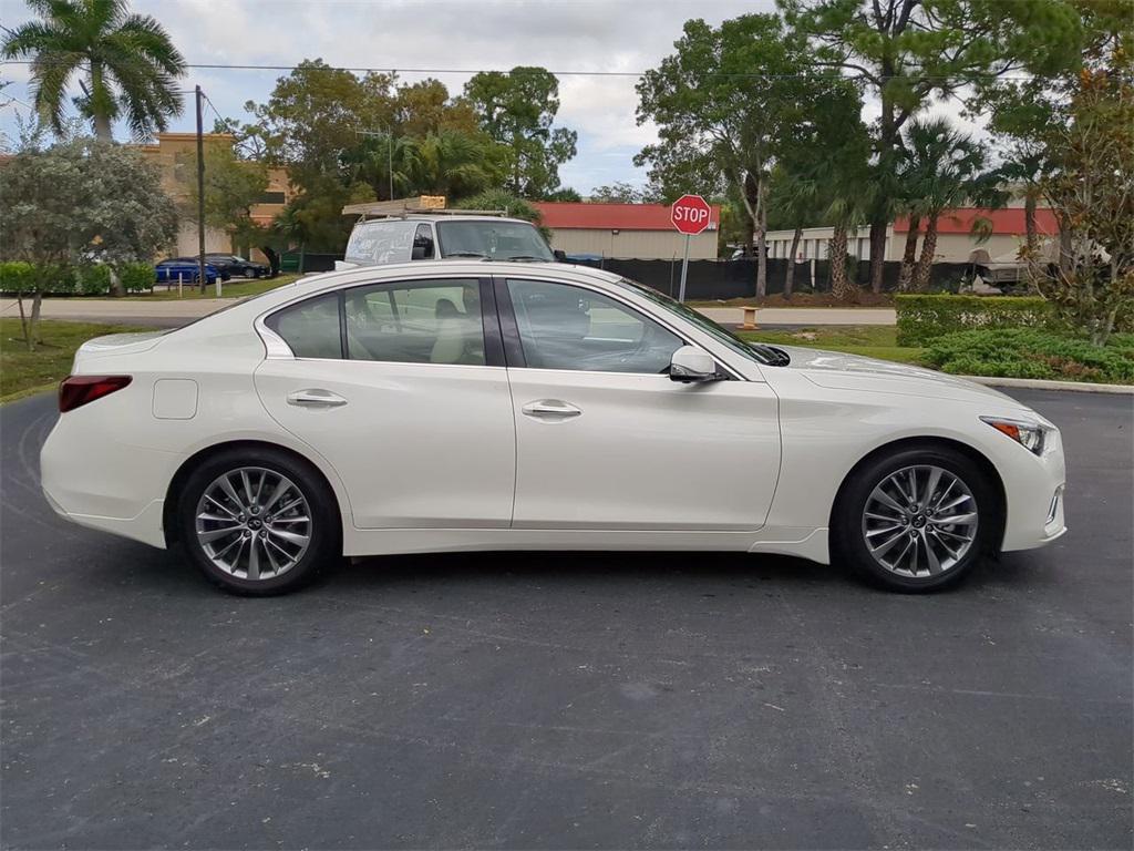 used 2022 INFINITI Q50 car, priced at $30,528