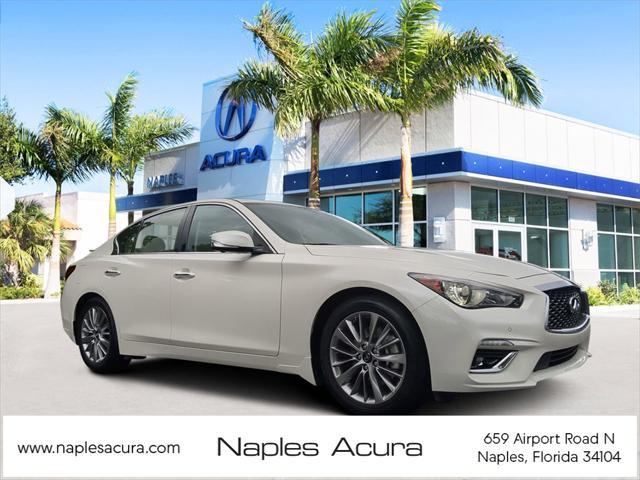 used 2022 INFINITI Q50 car, priced at $30,997