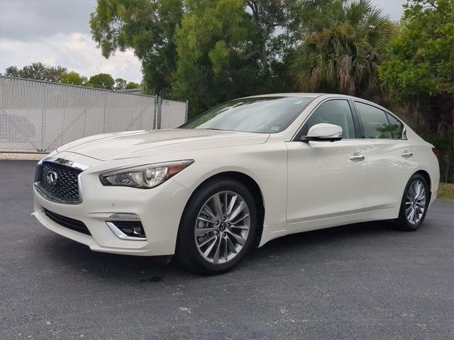used 2022 INFINITI Q50 car, priced at $30,997