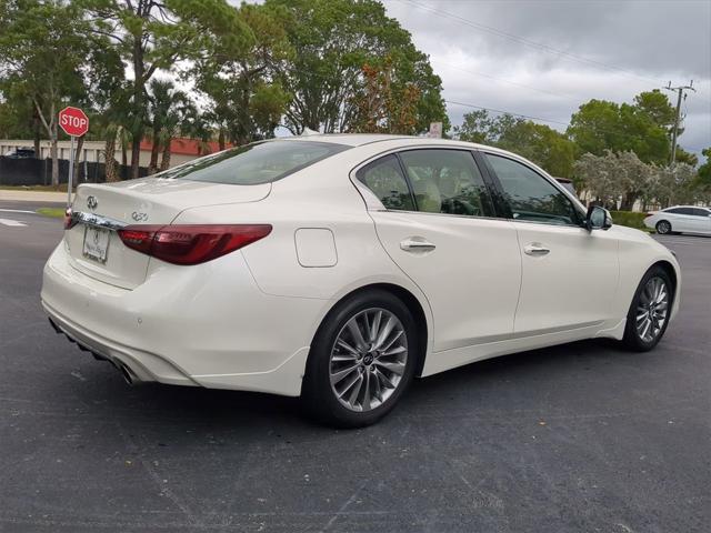 used 2022 INFINITI Q50 car, priced at $30,997