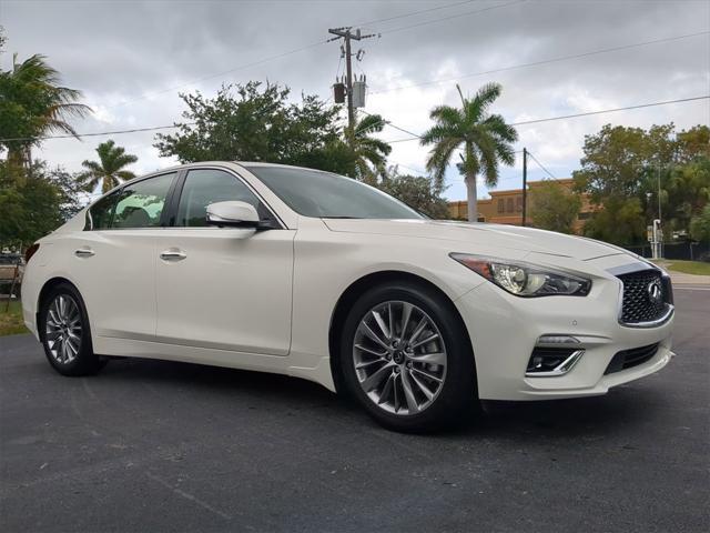 used 2022 INFINITI Q50 car, priced at $30,997