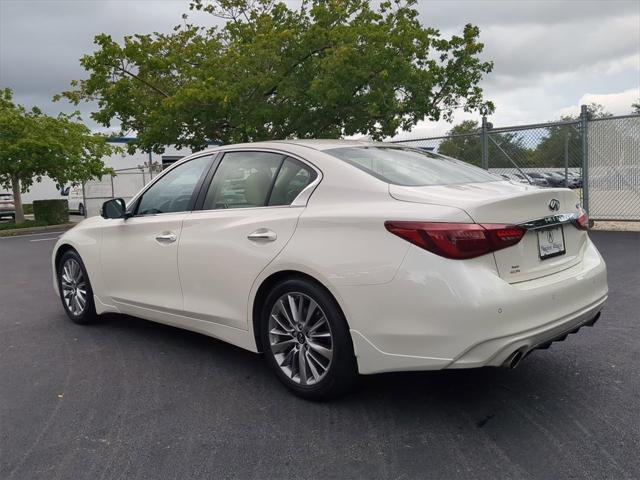 used 2022 INFINITI Q50 car, priced at $30,997