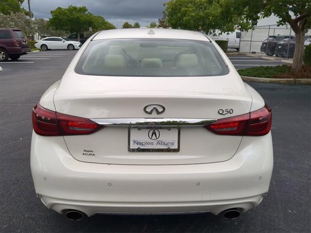 used 2022 INFINITI Q50 car, priced at $30,997