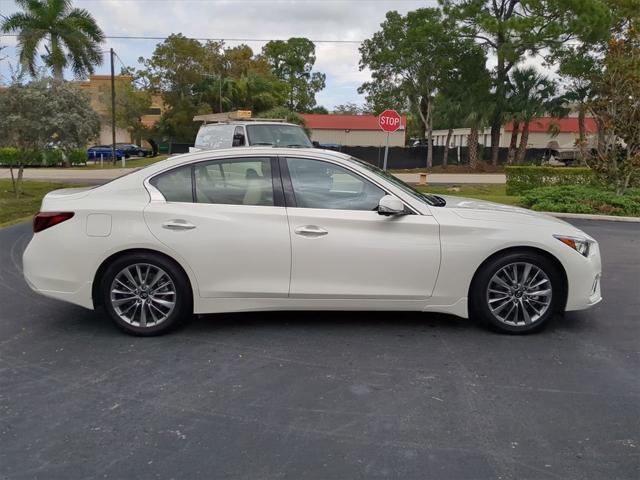 used 2022 INFINITI Q50 car, priced at $30,997