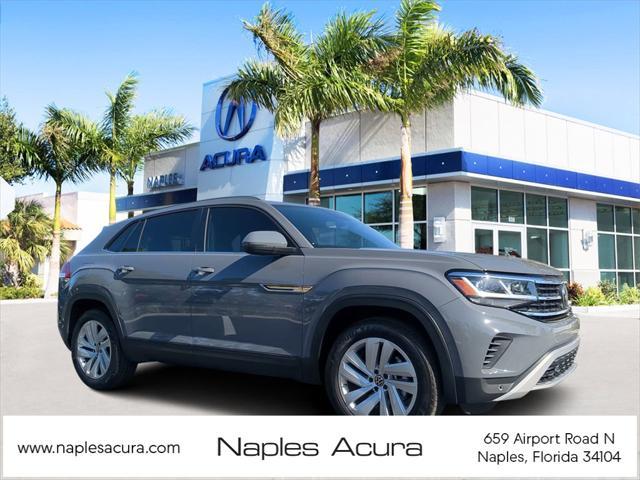 used 2022 Volkswagen Atlas Cross Sport car, priced at $24,986