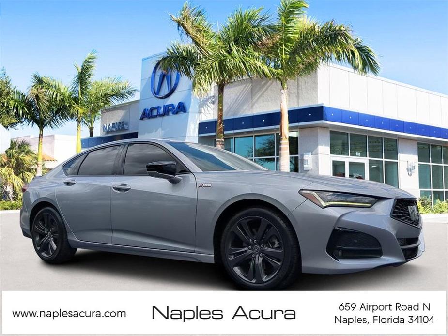 used 2021 Acura TLX car, priced at $32,420