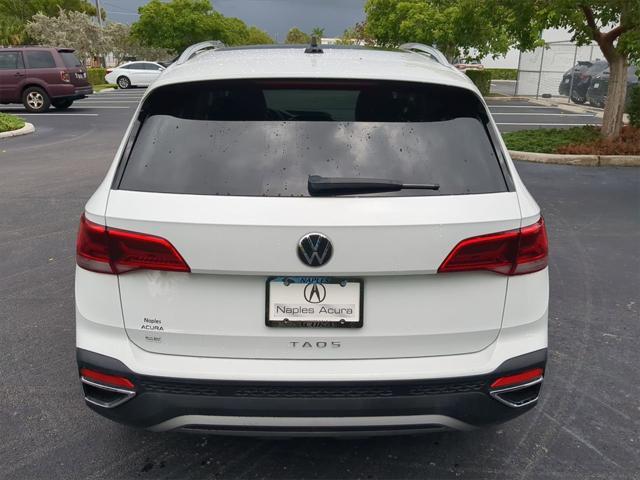 used 2024 Volkswagen Taos car, priced at $24,597