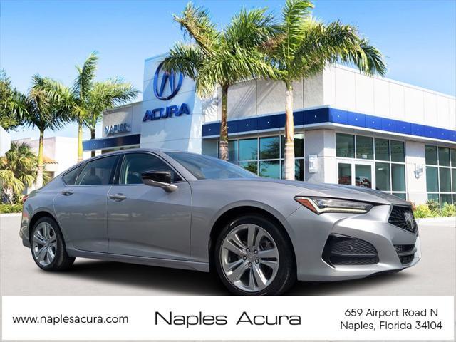 used 2021 Acura TLX car, priced at $28,363