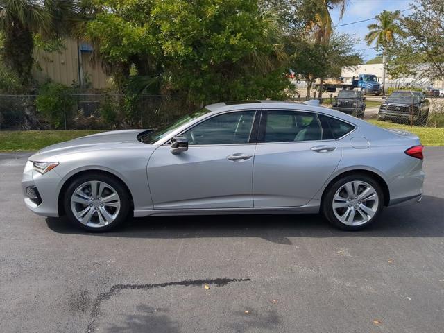 used 2021 Acura TLX car, priced at $28,363