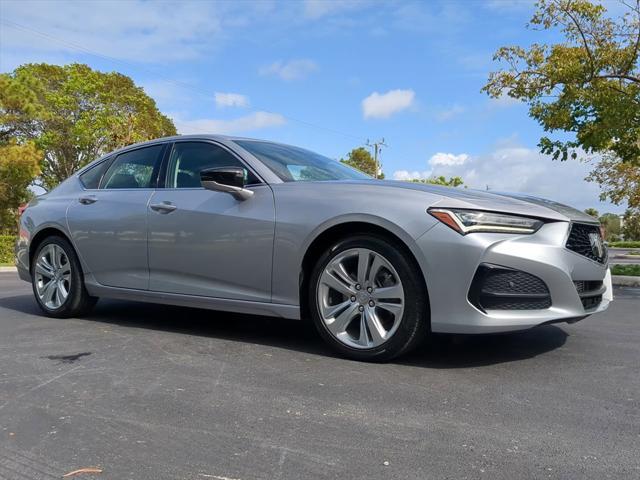 used 2021 Acura TLX car, priced at $28,363