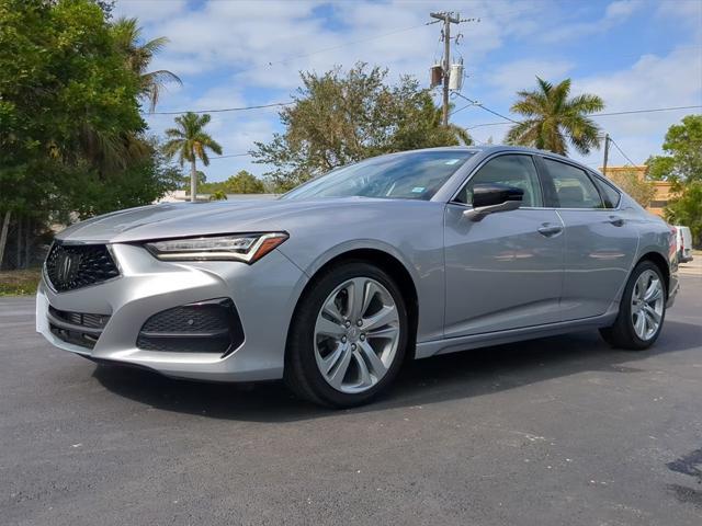 used 2021 Acura TLX car, priced at $28,363