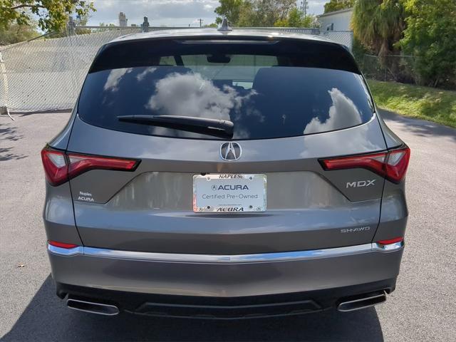 used 2024 Acura MDX car, priced at $45,983