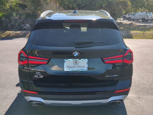 used 2022 BMW X3 car, priced at $33,136