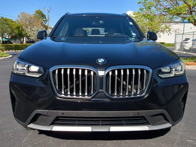 used 2022 BMW X3 car, priced at $33,136