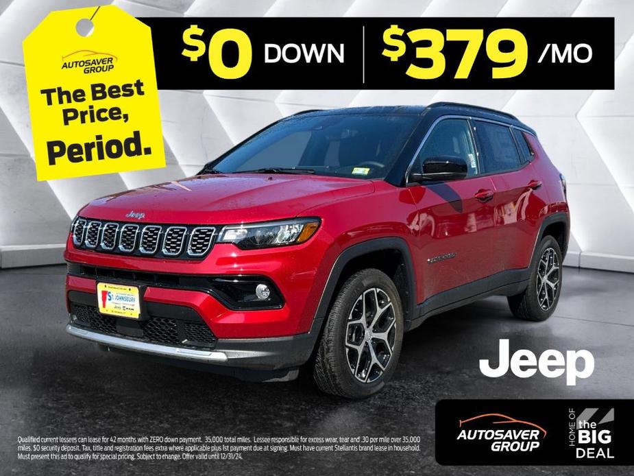 new 2024 Jeep Compass car, priced at $33,000