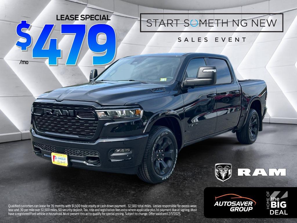 new 2025 Ram 1500 car, priced at $52,673