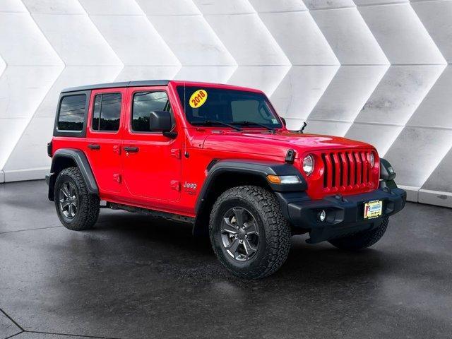 used 2018 Jeep Wrangler Unlimited car, priced at $22,980