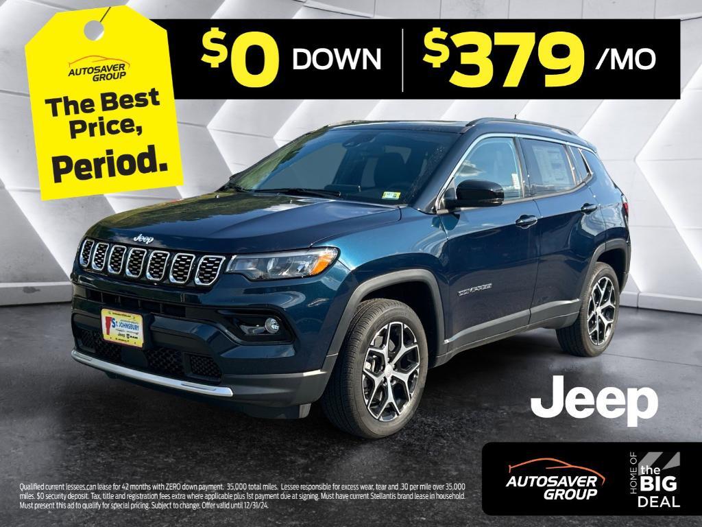 new 2024 Jeep Compass car, priced at $32,750