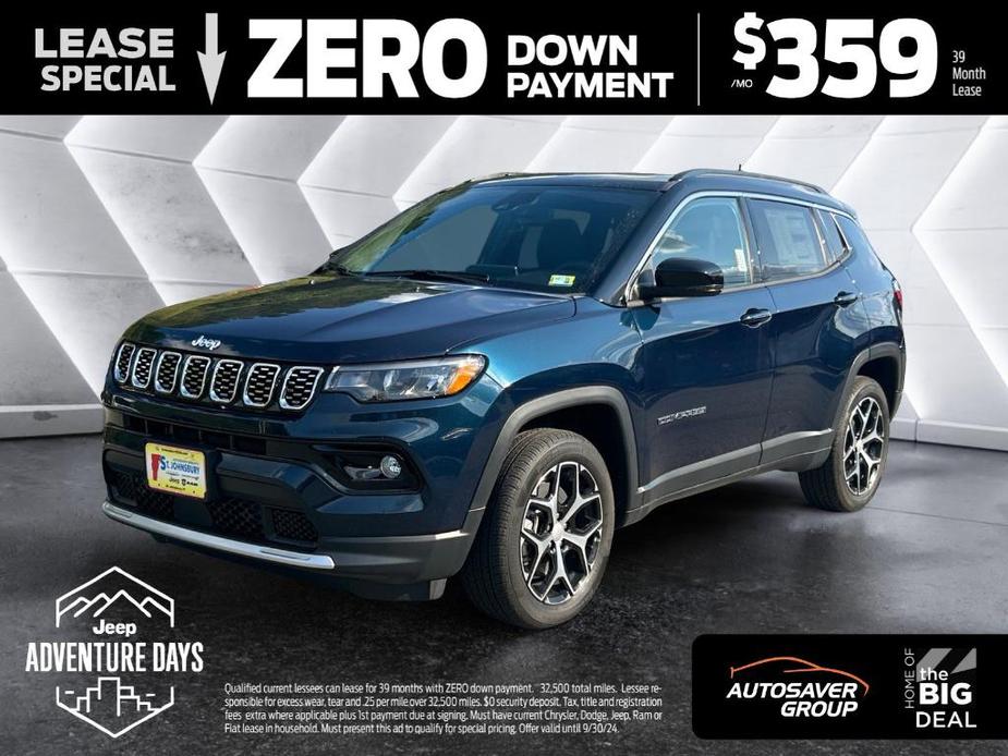 new 2024 Jeep Compass car, priced at $37,210