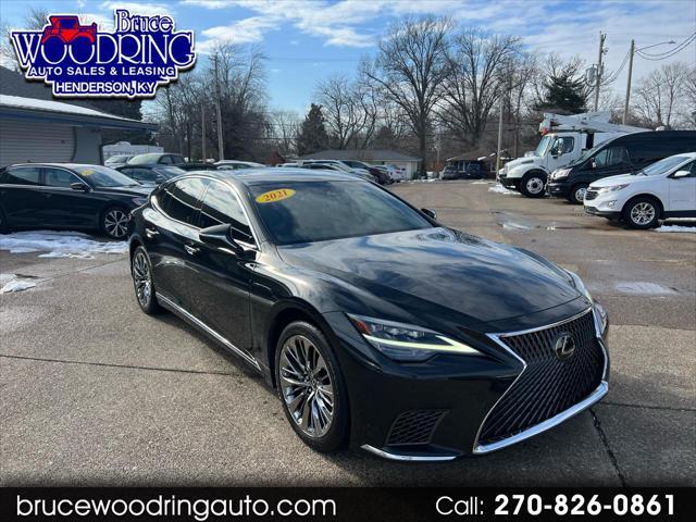 used 2021 Lexus LS 500 car, priced at $54,900