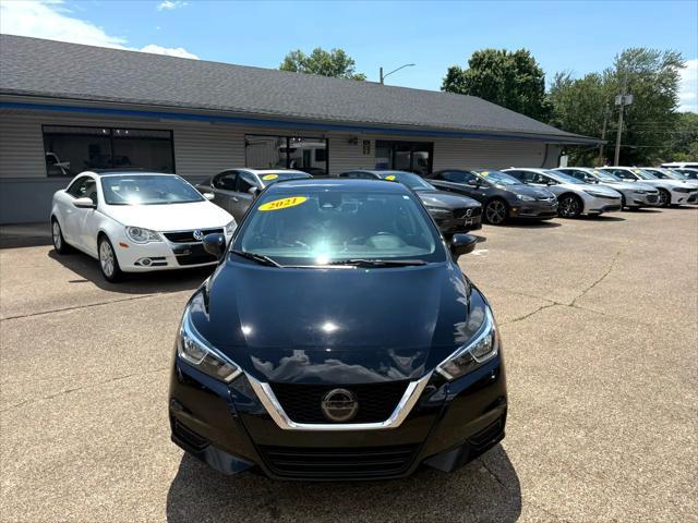 used 2021 Nissan Versa car, priced at $15,900