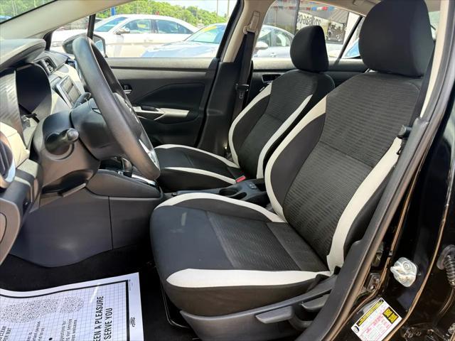 used 2021 Nissan Versa car, priced at $15,900