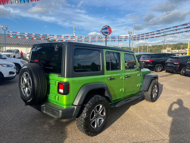 used 2018 Jeep Wrangler Unlimited car, priced at $26,900