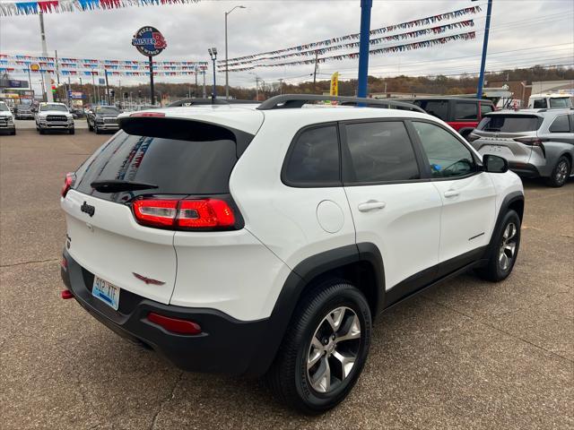 used 2017 Jeep Cherokee car, priced at $13,900