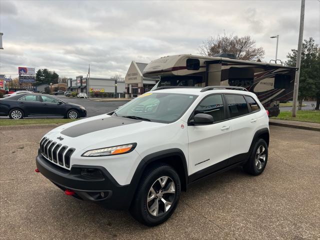 used 2017 Jeep Cherokee car, priced at $13,900