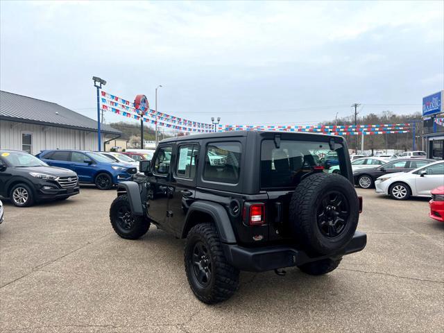 used 2021 Jeep Wrangler Unlimited car, priced at $36,500