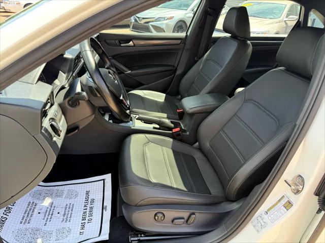 used 2022 Volkswagen Passat car, priced at $21,500