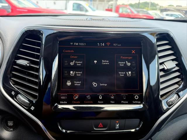 used 2022 Jeep Cherokee car, priced at $26,500