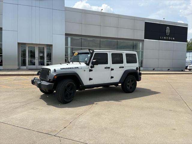 used 2016 Jeep Wrangler Unlimited car, priced at $17,555