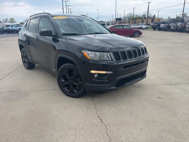 used 2018 Jeep Compass car, priced at $13,388
