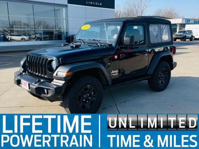 used 2019 Jeep Wrangler car, priced at $26,360