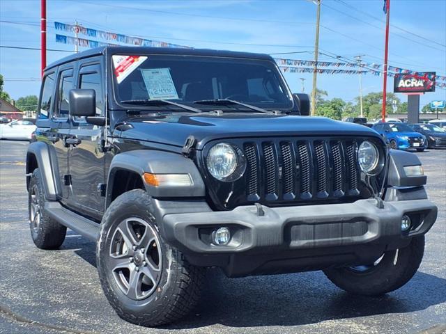 used 2018 Jeep Wrangler Unlimited car, priced at $24,995