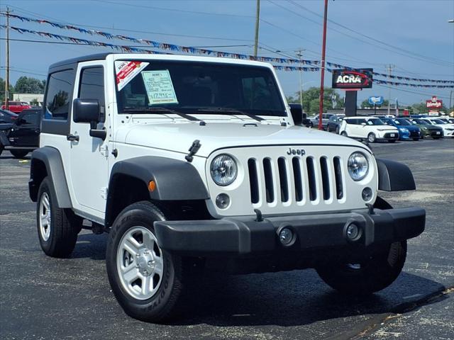used 2016 Jeep Wrangler car, priced at $17,995