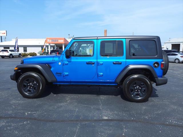 used 2021 Jeep Wrangler Unlimited car, priced at $30,477