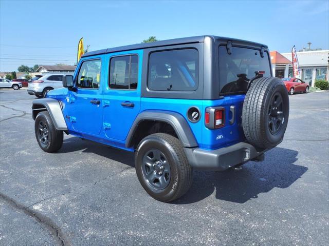 used 2021 Jeep Wrangler Unlimited car, priced at $30,477
