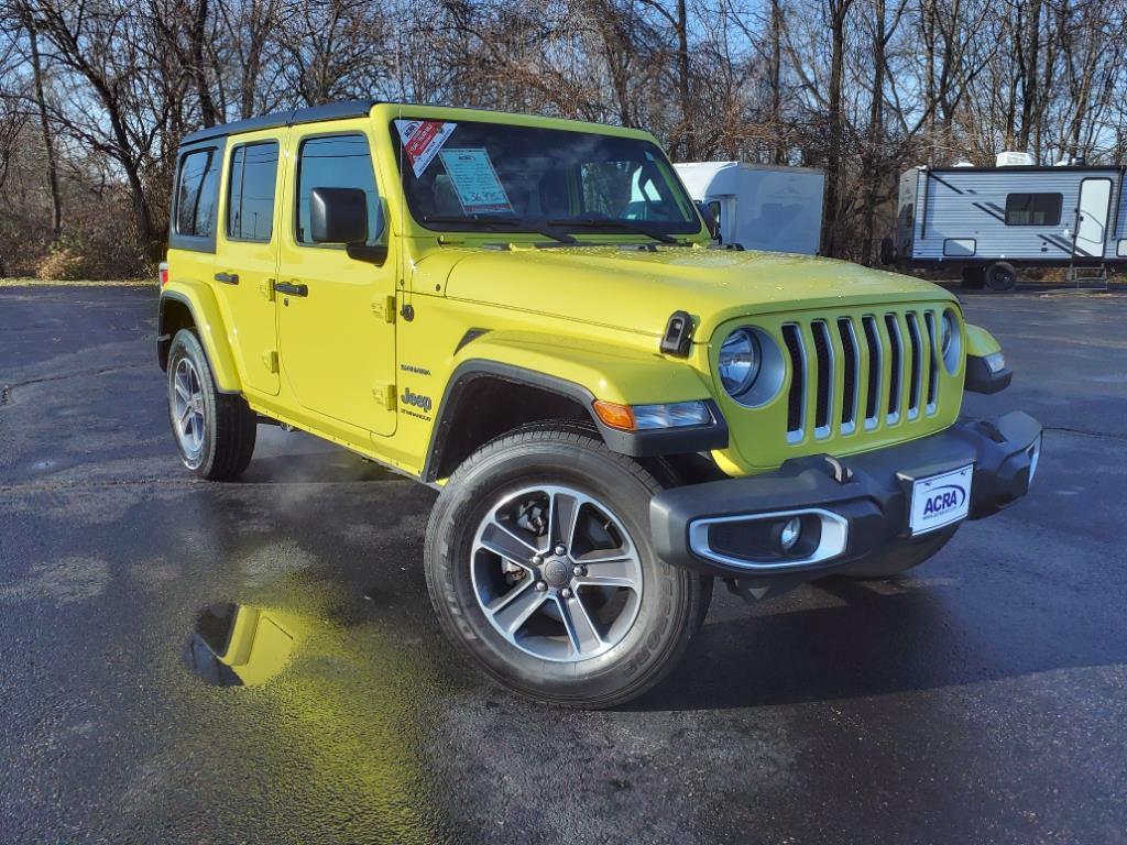 used 2023 Jeep Wrangler car, priced at $35,955