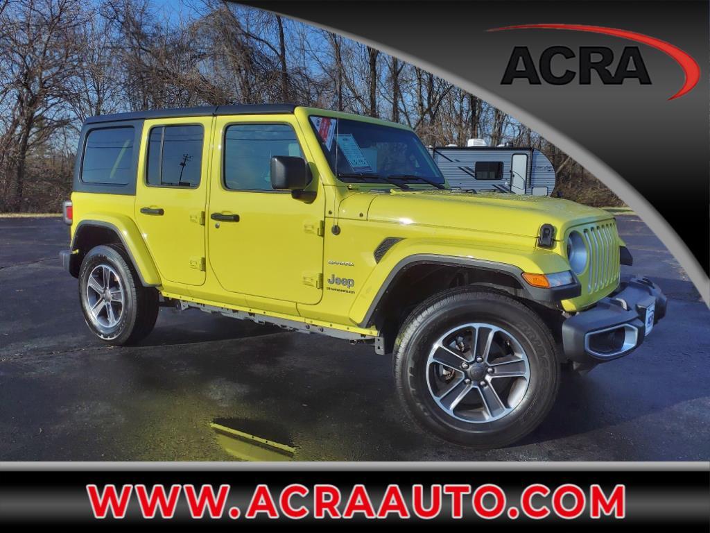 used 2023 Jeep Wrangler car, priced at $35,955