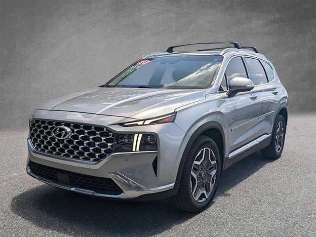 used 2021 Hyundai Santa Fe car, priced at $24,900