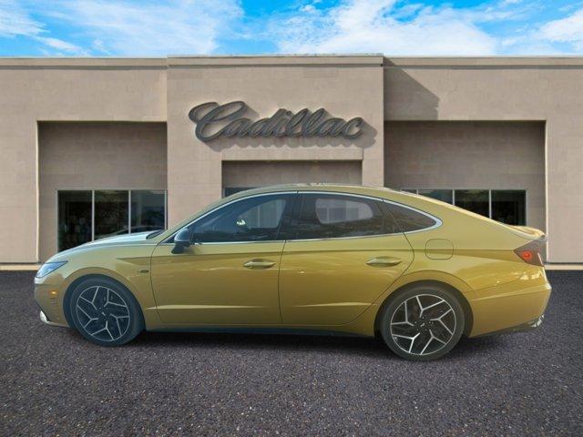 used 2021 Hyundai Sonata car, priced at $21,900