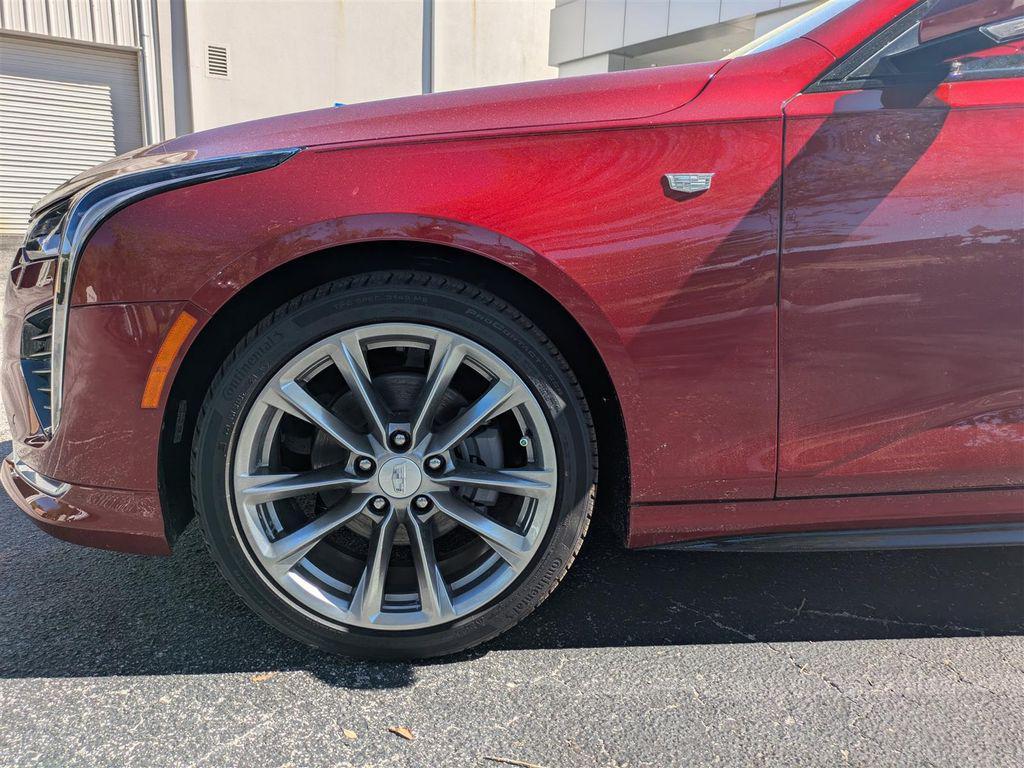 new 2025 Cadillac CT4 car, priced at $46,415